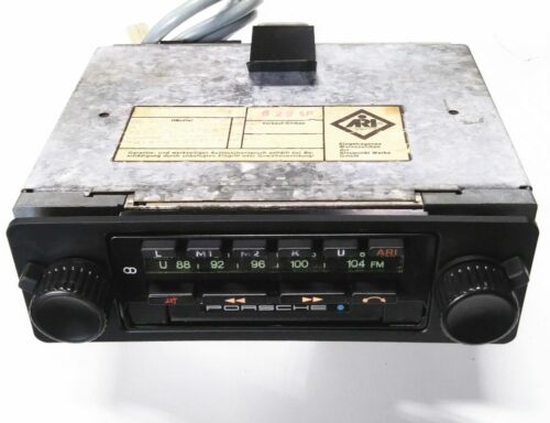 porsche 928 cr cassette radio stereo type de
