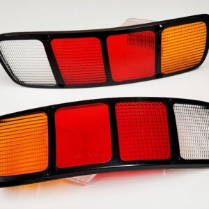78 79 80 81 82 83 84 85 86 porsche 928 left right rear tail light lamp lens plastic aftermarket reproduction 9286319330 9286319340