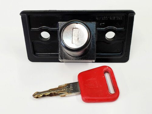 porsche 928 rear upper hatch lid lock latch red huf key 92851290302