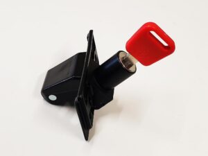 porsche 928 rear upper hatch lid lock latch red huf key 92851290302