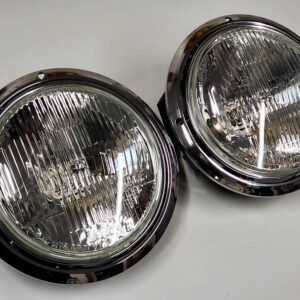 porsche 928 bosch 7 h4 headlight chrome ring 92863111301 92875032703 0301600118