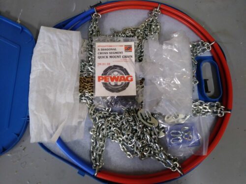porsche tire chain kit by pewag
