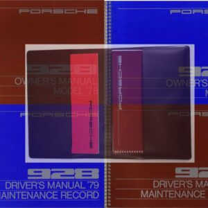 78 79 porsche 928 owners drivers manual wkd467621 wkd467620 wkd468321 wkd468320 460420