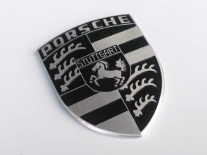 16v porsche 928 engine intake badge emblem 92811040300
