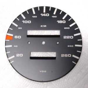 porsche-928-parts (95) porsche vdo 260kph speedometer gauge face