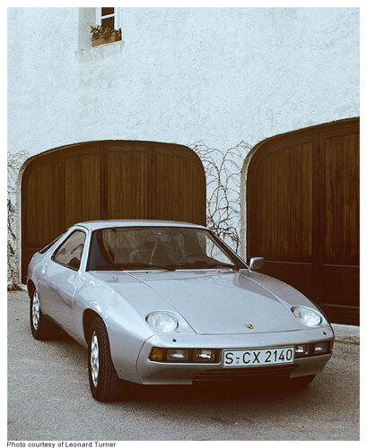Porsche press launch 1977 lenoard turner pano