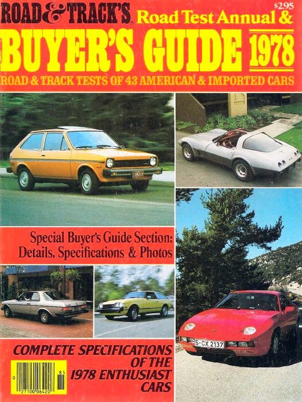 porsche 928 number six road track buyers guide 1978
