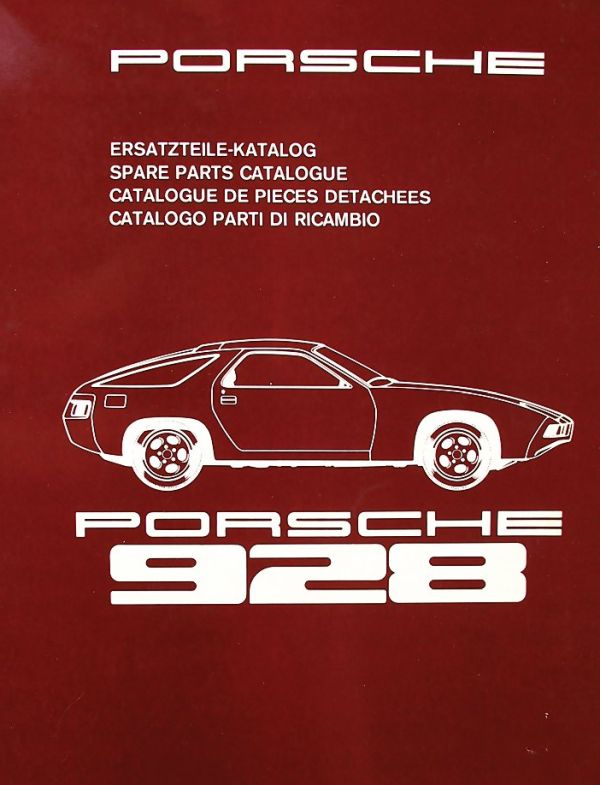porsche 928 spare parts catalog