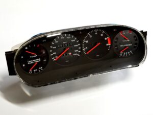 78 porsche 928 instrument panel gauge cluster miles 170 mph 92864111530