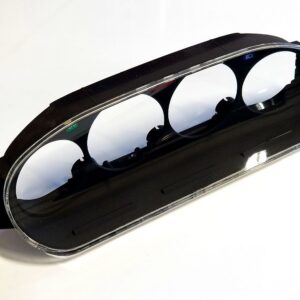 78 porsche 928 vdo 870 instrument panel gauge cluster lens housing chrome light bars 10130 11130 11430 11530