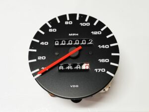 78 porsche 928 170mph speedometer odometer gauge instrument panel vdo 92864190300