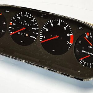 78 porsche 928 row euro instrument panel gauge cluster kilometers 260 kph 92864110130