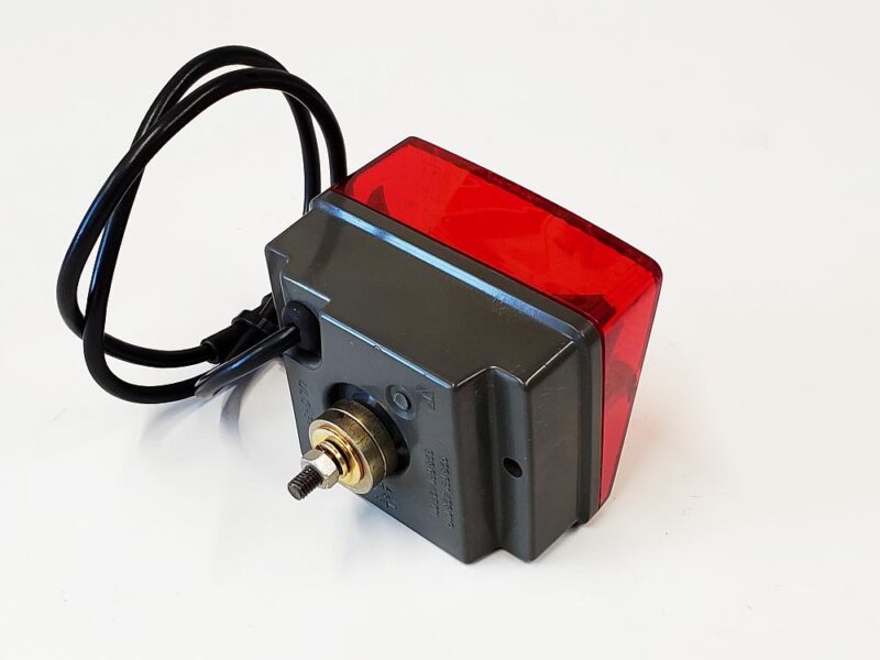 レトロ 赤黒 国鉄赤色尾灯 Euro' rear fog light housing, left, 78-86 RoW