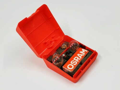 porsche osram orange box spare light bulb kit