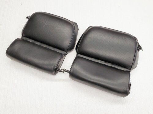 78 79 porsche 928 rear seat folding backrest lower cushion pad black leather
