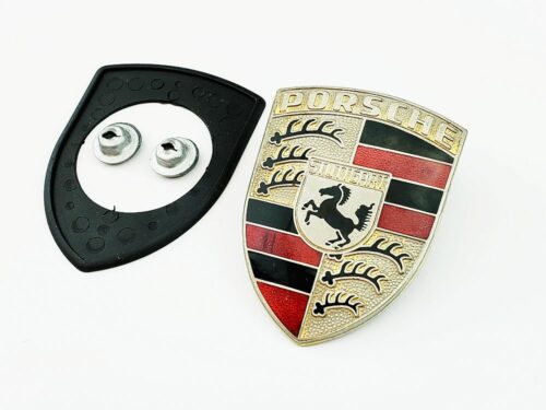 porsche crest hood badge emblem AR 90155921020
