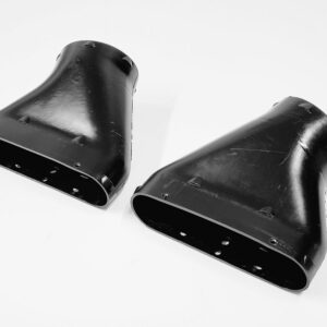 porsche-928-parts (696) porsche 928 air inlet snorkel upper fan shroud intake tube hose