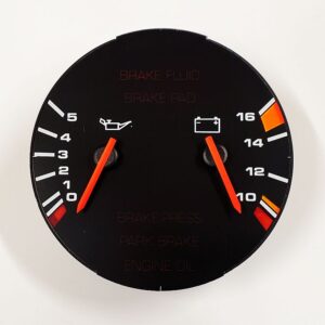 79 80 81 porsche 928 voltage oil pressure gauge cluster instrument panel vdo 92864195500