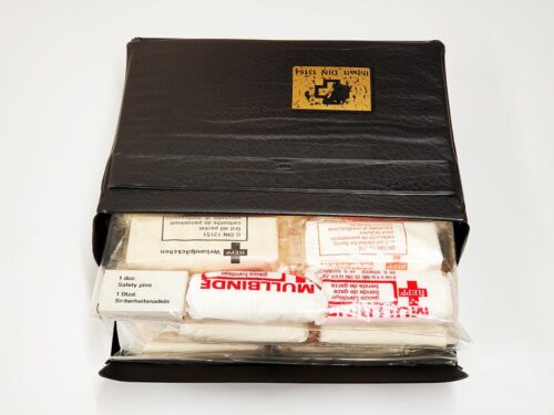 porsche 928 first aid kit box verbandkasten hepp din 13164