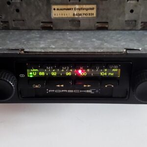 78 79 80 porsche 928 cr cassette radio stereo type rw tuner receiver 104mhz blaupunkt heidelberg 92864510200 16501