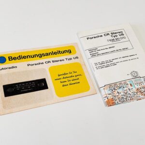 porsche 928 cr cassette radio stereo type us manual bedienungsanleitung electric schematic diagrams
