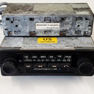 78 79 80 porsche 928 cr cassette radio stereo type us tuner receiver 108mhz blaupunkt bamberg 92864510300 16501