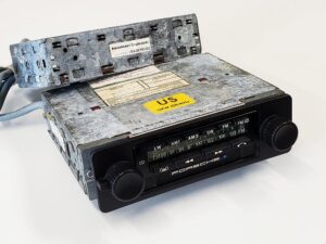 78 79 80 porsche 928 cr cassette radio stereo type us tuner receiver 108mhz blaupunkt bamberg 92864510300 16501