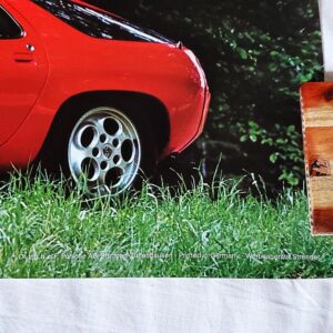 1978 porsche 928 poster functional aesthetics funktionelle asthetik artwork enwurf erich strenger werbeagentur germany