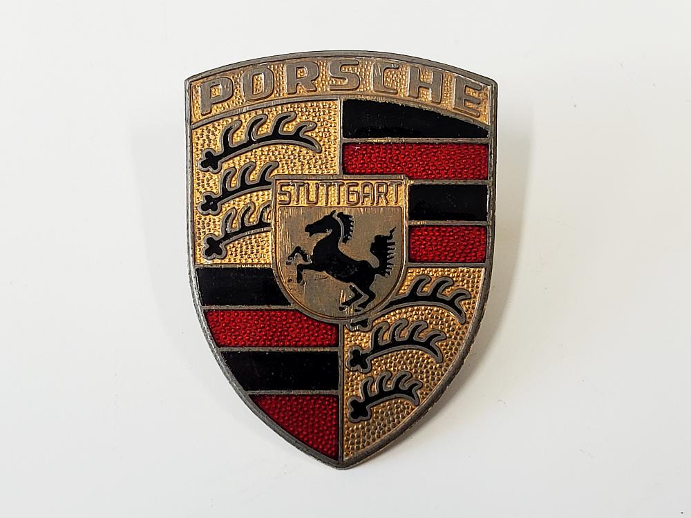 porsche crest hood badge emblem 901 AR 90155921020