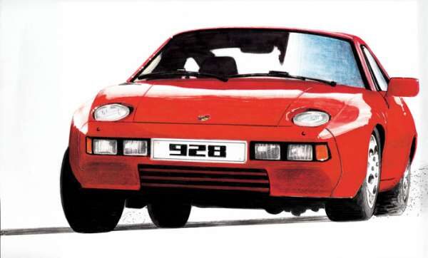 porsche 928 number six lasse bauer